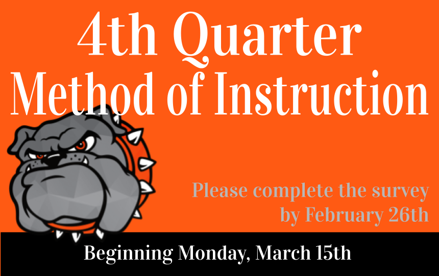 4th Quarter Method of Instruction