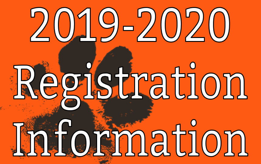 2019-2020 Registration Information