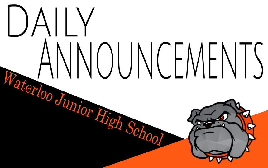 WJHS Announcements 9-12-2023