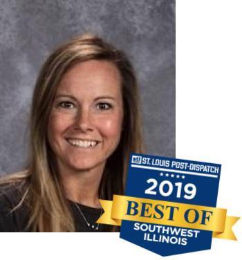 Mrs. Augustine - 2019 Best Teacher of Southwest Illinois