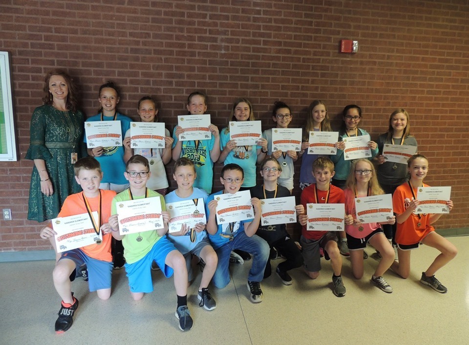 Outstanding Students Gardner Elementary School