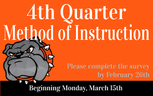 4th Quarter Method of Instruction