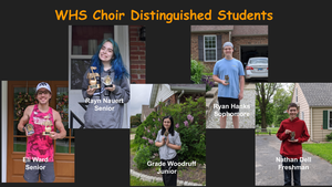 WHS Choir Recognition