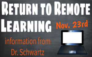 Return to Remote Learning