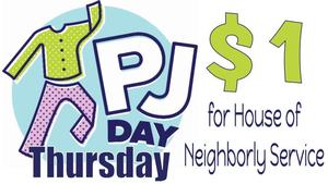 Pajama Day Thursday 2/27