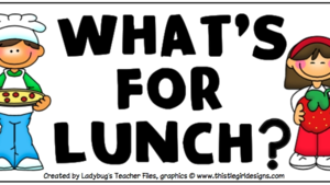 October lunch menu