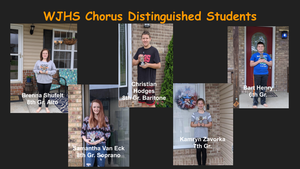 WJHS Distinguished Chorus Members
