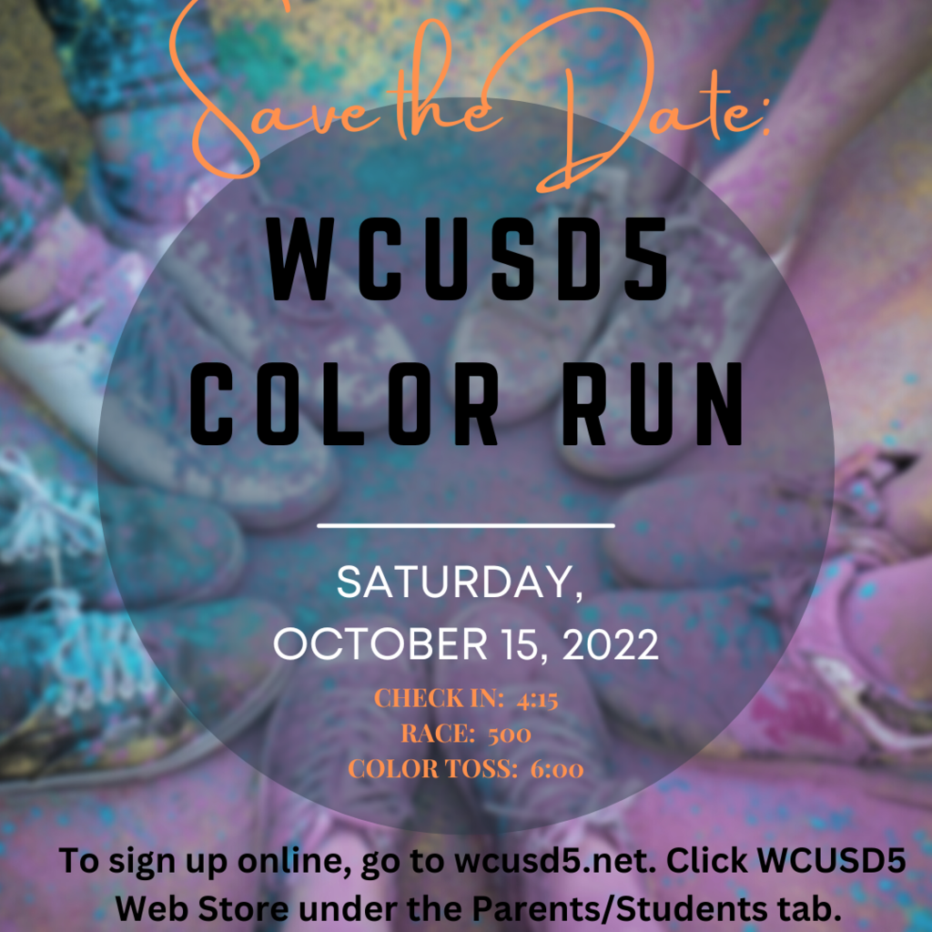 WCUSD5 Color Run